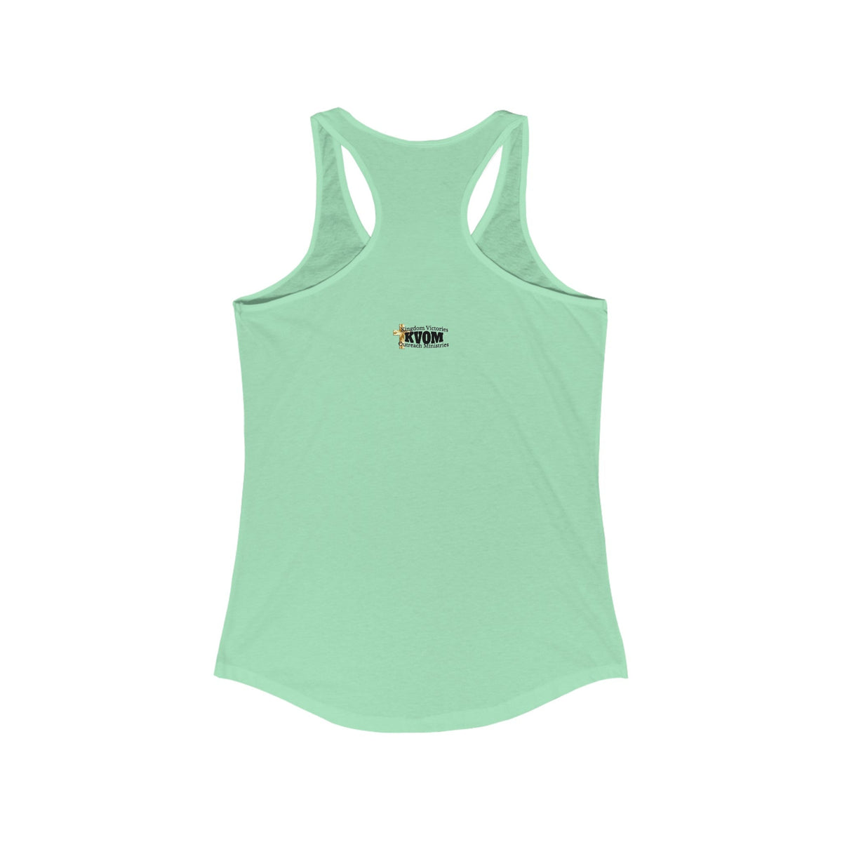 Spiritual Warrior Warning Women's Racerback Tank-KVOM