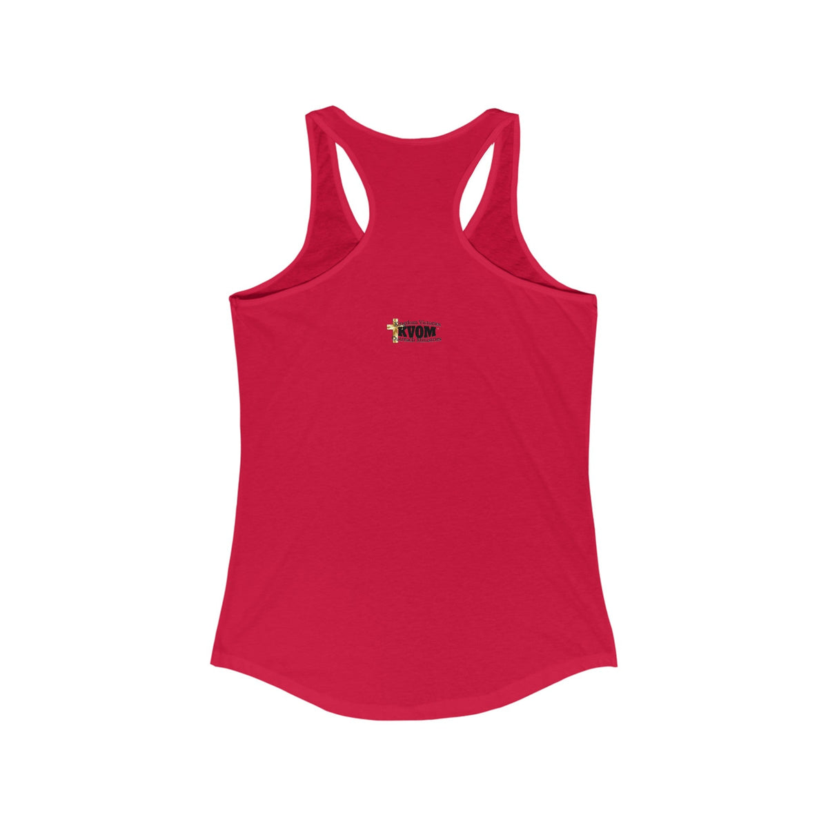 Spiritual Warrior Warning Women's Racerback Tank-KVOM