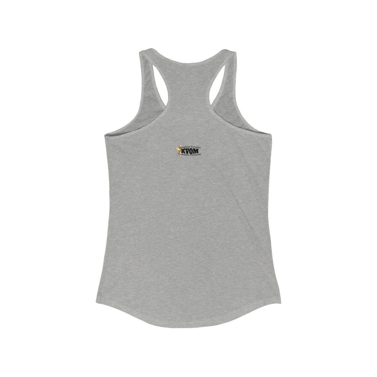 Spiritual Warrior Warning Women's Racerback Tank-KVOM