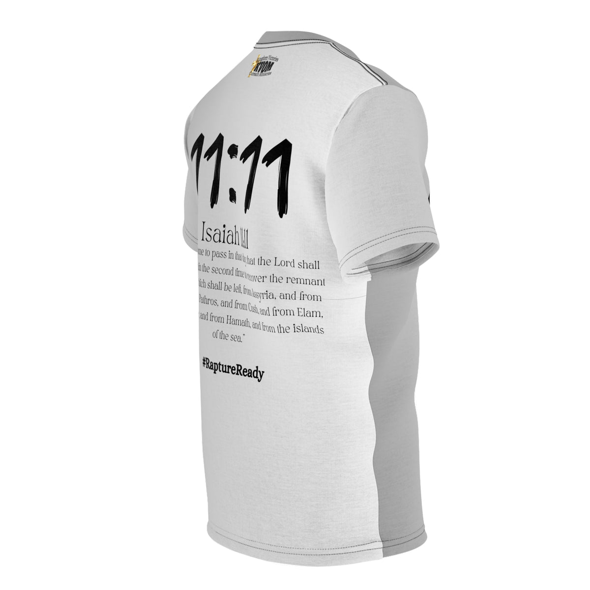 Team Jesus 11:11 Unisex Shirt Gradient Silver-KVOM