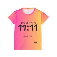 Team Jesus 11:11 Women's Jersey T-Shirt-KVOM