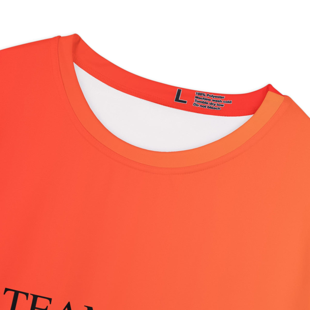 Team Jesus 11:11 Women's Short Sleeve Shirt, Gradient Orange-KVOM