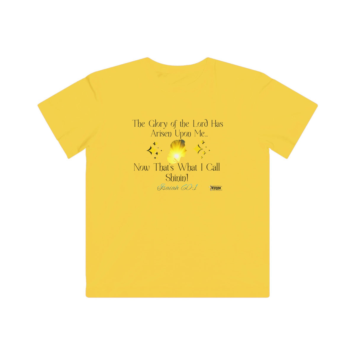 The Glory Of The Lord Kids Jersey Style T-Shirt-Children's Clothing-KVOM