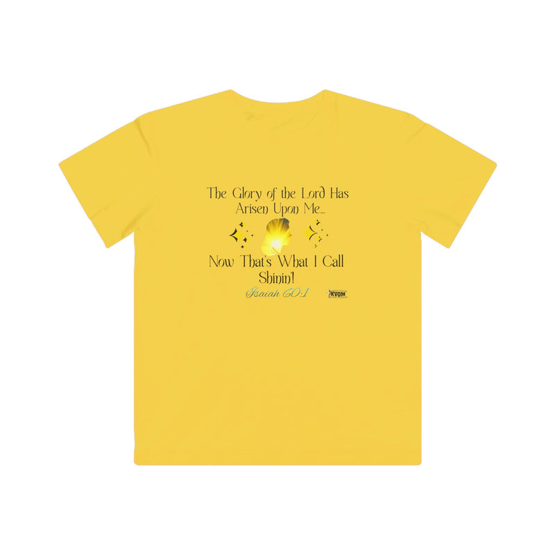 The Glory Of The Lord Kids Jersey Style T-Shirt-Children's Clothing-KVOM