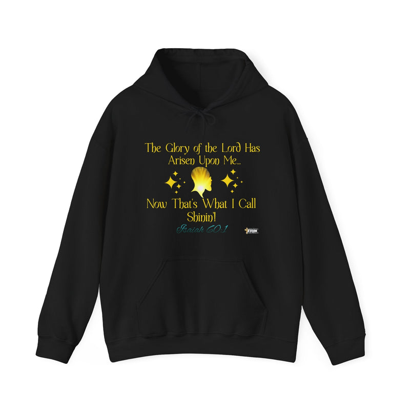 The Glory Of The Lord Unisex Heavy Blend™ Hoodie, Black-KVOM