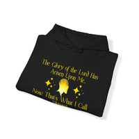 The Glory Of The Lord Unisex Heavy Blend™ Hoodie, Black-KVOM