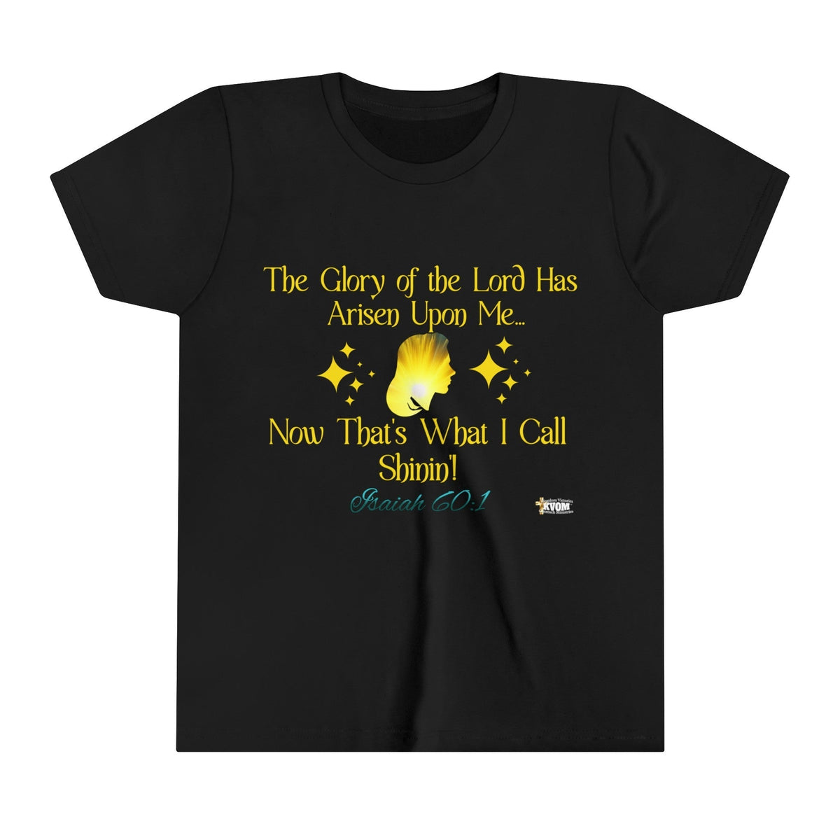 The Glory Of The Lord Youth Short Sleeve T-Shirt-Children's Clothing-KVOM