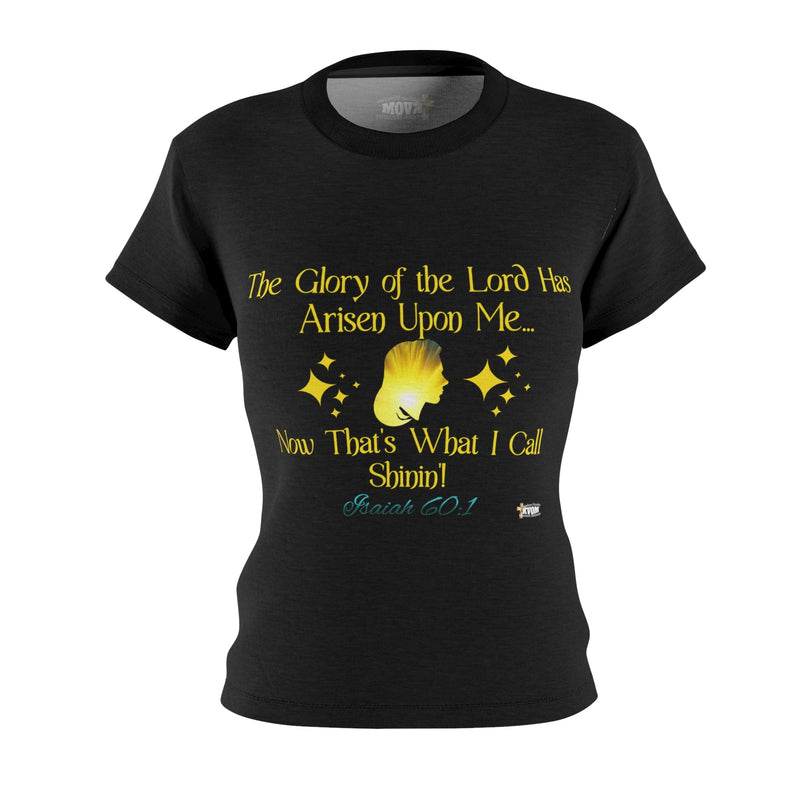 The Glory of The Lord Has Arisen Women's Fitted T-Shirt-KVOM