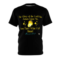 The Glory of The Lord Has Arisen Women's T-Shirt, Black-KVOM