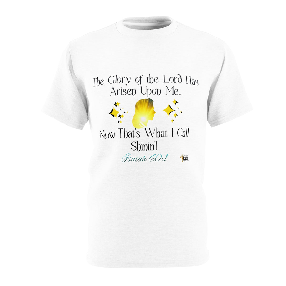 The Glory of The Lord Has Arisen Women's T-Shirt, White-KVOM