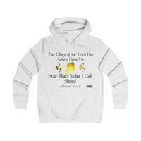 The Glory of the Lord Women's Fitted Hoodie-KVOM