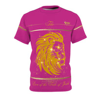 The Lion of The Tribe of Judah Men's Shirt, Deep Pink-KVOM; KVOM Christian Clothing; Women’s Clothing; Women’s T-Shirts; Hoodies Sale; Ladies Tops; Ladies Dresses; Floral Tops; Floral Dresses; Flower Clothes; Activewear; Glorious; Psalms; Blessings On Blessings; Teens Clothing; Christian Book Store; Girl’s Clothing Sale; Mother’s Day Sale; Gifts For Sister; Christian Gifts; Gifts for Daughter; Spring Sale; Clearance Sale; Jesus; KVOM Christian Clothing; Men’s Clothing; Men’s T-Shirts; Hoodies Sale; ‘Men’s T