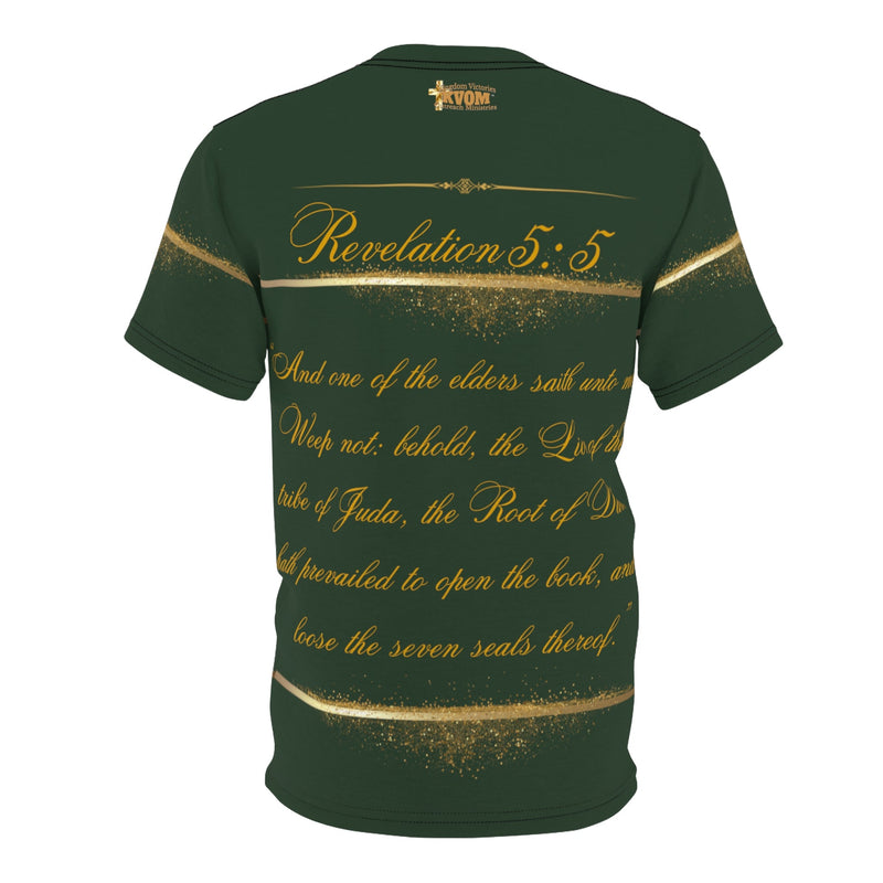 The Lion of The Tribe of Judah Men's T-Shirt Jungle Green-KVOM; KVOM Christian Clothing; Women’s Clothing; Women’s T-Shirts; Hoodies Sale; Ladies Tops; Ladies Dresses; Floral Tops; Floral Dresses; Flower Clothes; Activewear; Glorious; Psalms; Blessings On Blessings; Teens Clothing; Christian Book Store; Girl’s Clothing Sale; Mother’s Day Sale; Gifts For Sister; Christian Gifts; Gifts for Daughter; Spring Sale; Clearance Sale; Jesus; KVOM Christian Clothing; Men’s Clothing; Men’s T-Shirts; Hoodies Sale; ‘Men