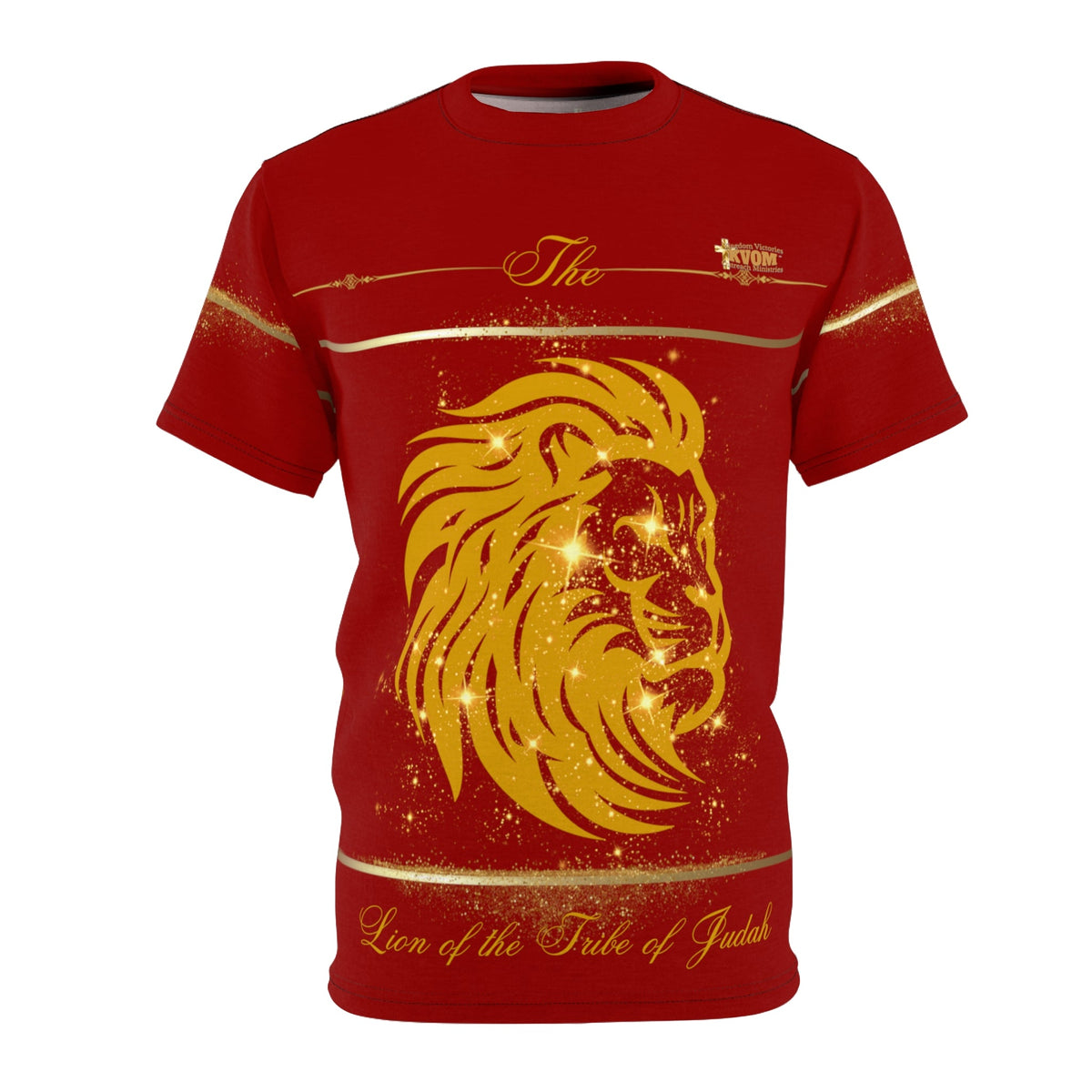 The Lion of The Tribe of Judah Men's T-Shirt, Red-KVOM; KVOM Christian Clothing; Women’s Clothing; Women’s T-Shirts; Hoodies Sale; Ladies Tops; Ladies Dresses; Floral Tops; Floral Dresses; Flower Clothes; Activewear; Glorious; Psalms; Blessings On Blessings; Teens Clothing; Christian Book Store; Girl’s Clothing Sale; Mother’s Day Sale; Gifts For Sister; Christian Gifts; Gifts for Daughter; Spring Sale; Clearance Sale; Jesus; KVOM Christian Clothing; Men’s Clothing; Men’s T-Shirts; Hoodies Sale; ‘Men’s Tops;