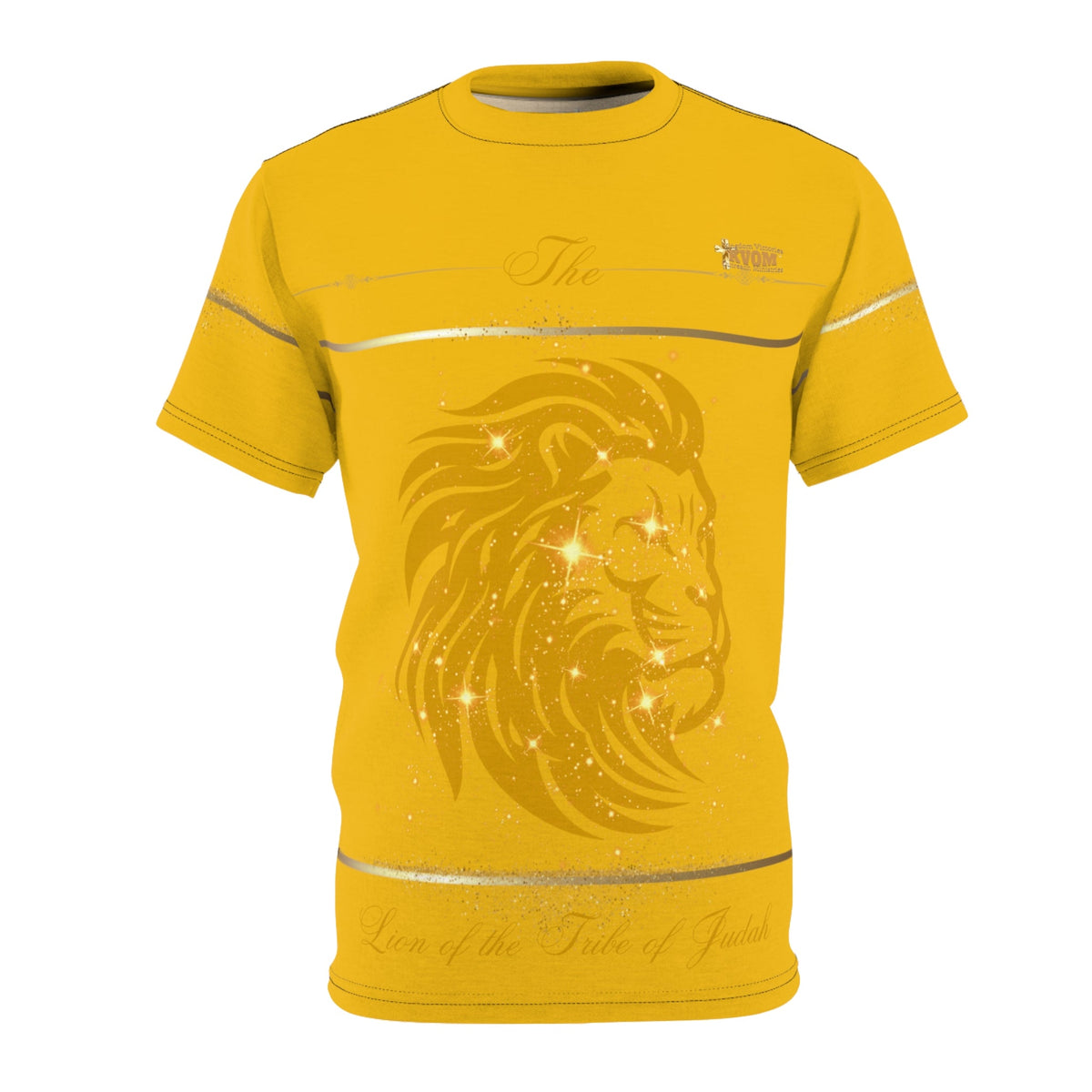 The Lion of The Tribe of Judah Men's T-Shirt, Yellow Gold-KVOM; KVOM Christian Clothing; Women’s Clothing; Women’s T-Shirts; Hoodies Sale; Ladies Tops; Ladies Dresses; Floral Tops; Floral Dresses; Flower Clothes; Activewear; Glorious; Psalms; Blessings On Blessings; Teens Clothing; Christian Book Store; Girl’s Clothing Sale; Mother’s Day Sale; Gifts For Sister; Christian Gifts; Gifts for Daughter; Spring Sale; Clearance Sale; Jesus; KVOM Christian Clothing; Men’s Clothing; Men’s T-Shirts; Hoodies Sale; ‘Men