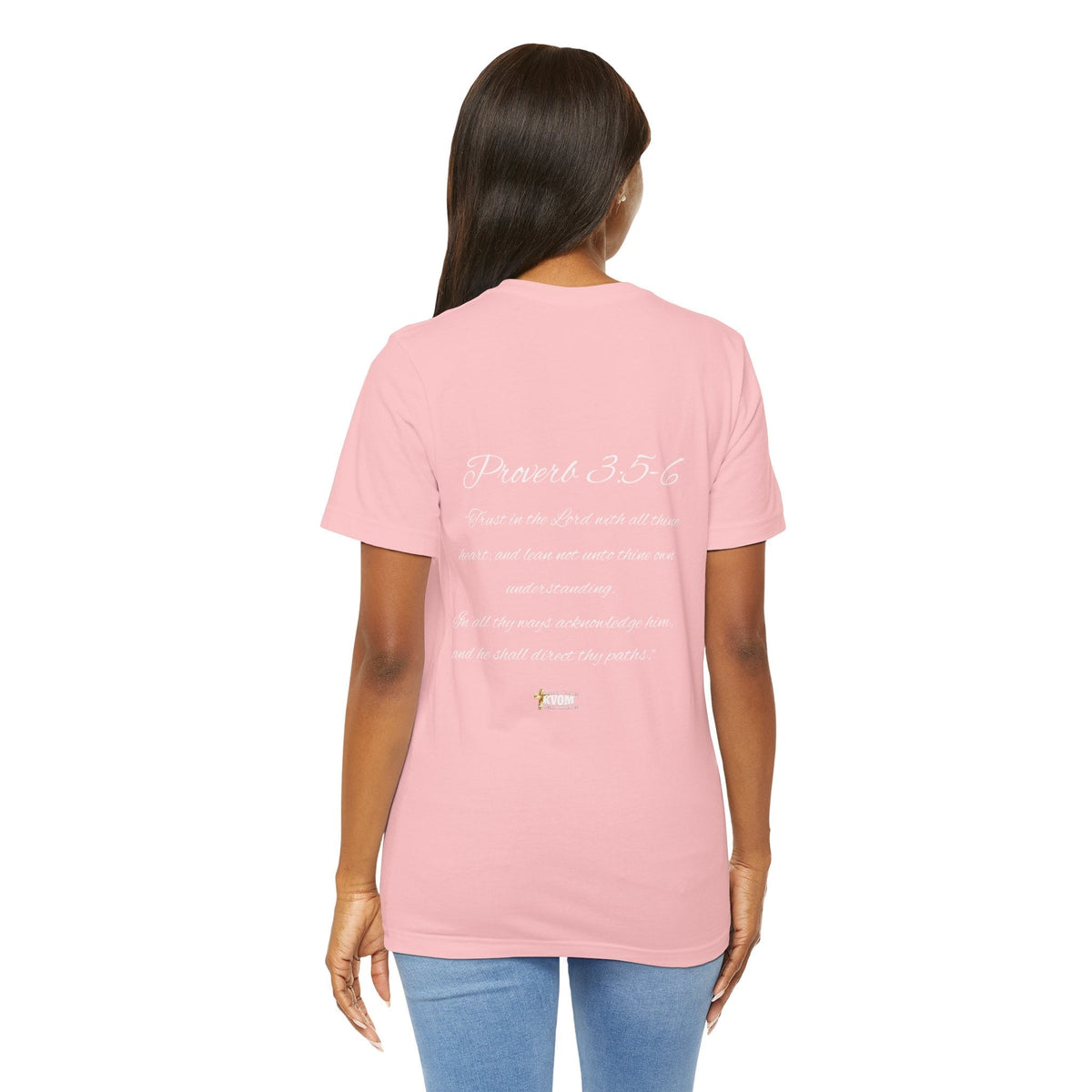 Trust God Always Unisex Jersey Style T-Shirt-KVOM; KVOM Christian Clothing; #1 Christian Clothing Store in the Nation