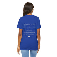 Trust God Always Unisex Jersey Style T-Shirt-KVOM; KVOM Christian Clothing; #1 Christian Clothing Store in the Nation