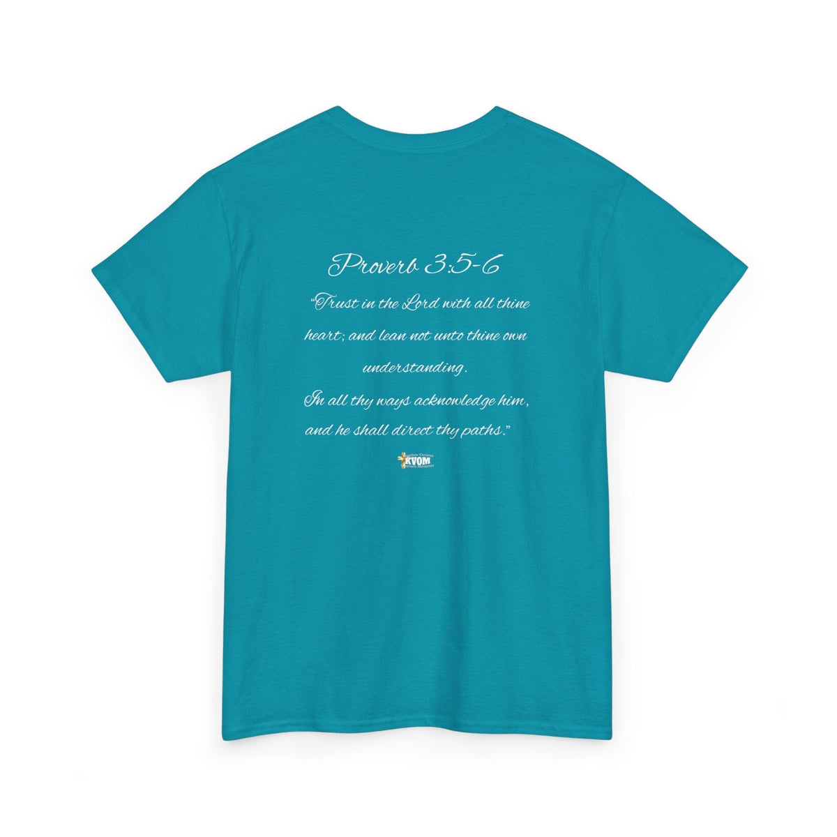 Trust God Always Unisex Relaxed Fit T-Shirt-KVOM; KVOM Christian Clothing; #1 Christian Clothing Store in the Nation