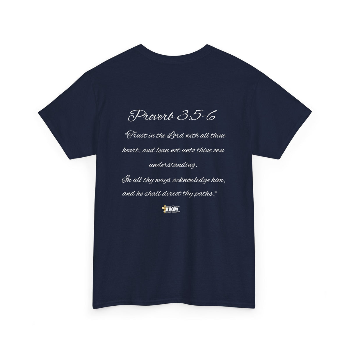 Trust God Always Unisex Relaxed Fit T-Shirt-KVOM; KVOM Christian Clothing; #1 Christian Clothing Store in the Nation