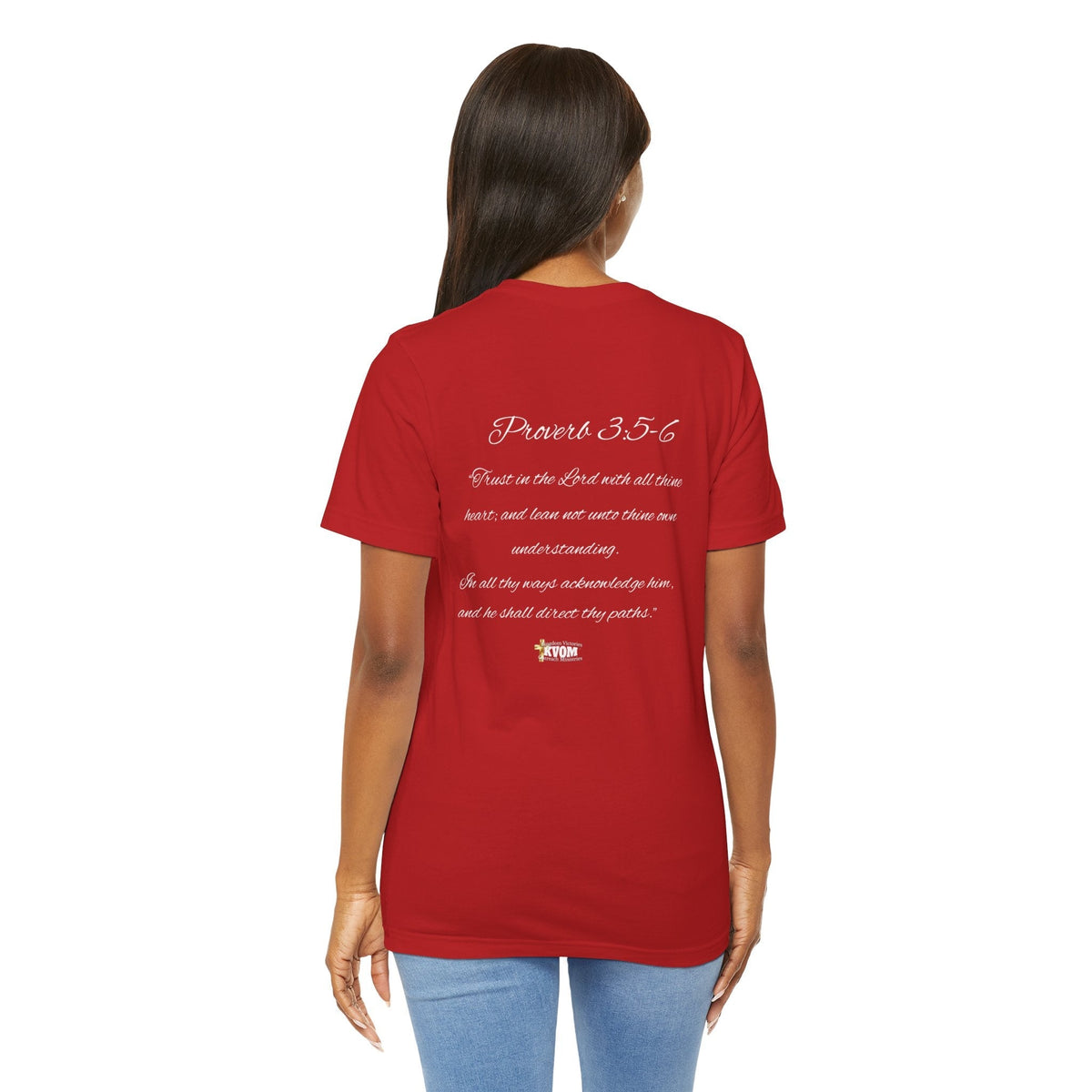 Trust God Always Unisex Short Sleeve T-Shirt-KVOM; KVOM Christian Clothing; #1 Christian Clothing Store in the Nation