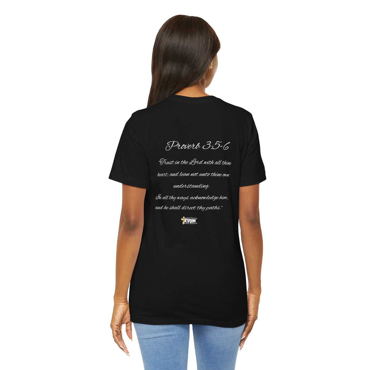 Trust God Always Unisex Short Sleeve T-Shirt-KVOM; KVOM Christian Clothing; #1 Christian Clothing Store in the Nation