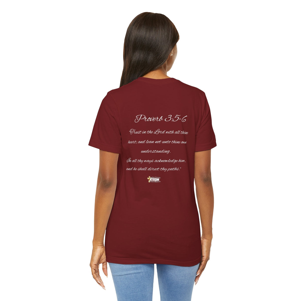 Trust God Always Unisex Short Sleeve T-Shirt-KVOM; KVOM Christian Clothing; #1 Christian Clothing Store in the Nation