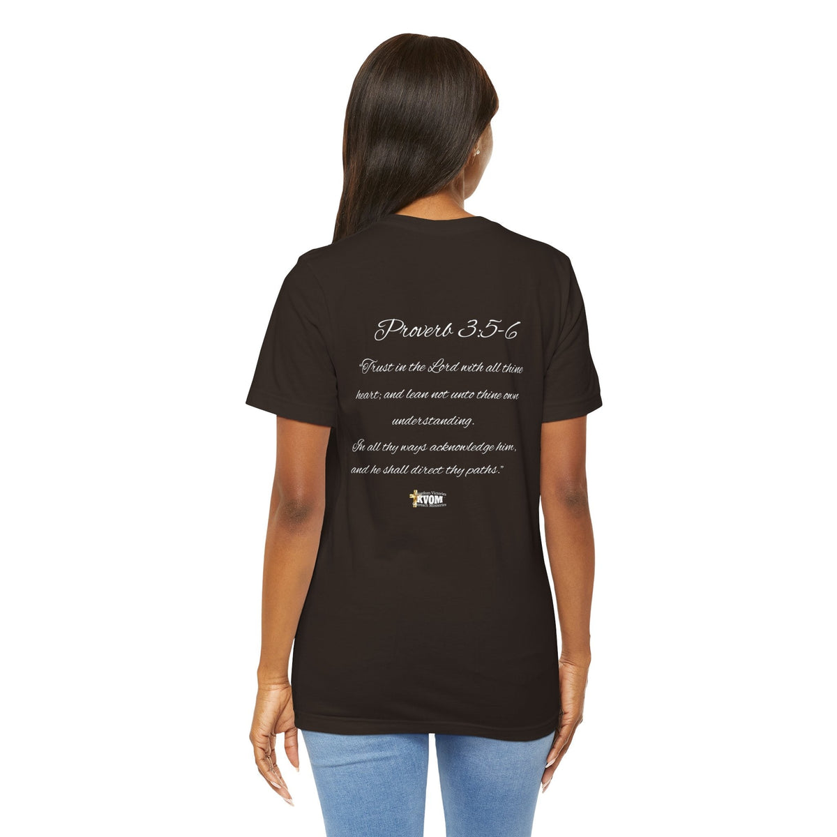 Trust God Always Unisex Short Sleeve T-Shirt-KVOM; KVOM Christian Clothing; #1 Christian Clothing Store in the Nation