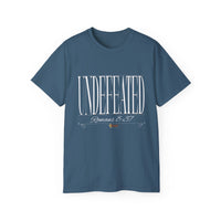 UNDEFEATED "Stretched' Unisex T-Shirt, White Print-KVOM