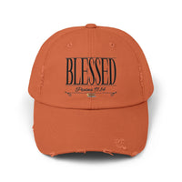 Unisex BLESSED "Stretched" Series Distressed Cap-KVOM; Christian Clothing; Women’s Clothing; Men's Clothes, Men's Hats, Women’s T-Shirts; Hoodies Sale; Ladies Tops; Ladies Dresses; Floral Tops; Floral Dresses; Flower Clothes; Activewear; Glorious; Psalms; Blessings On Blessings; Teens Clothing; Christian Book Store; Girl’s Clothing Sale; Mother’s Day Sale; Gifts For Sister; Christian Gifts; Gifts for Daughter; Spring Sale; Clearance Sale; Jesus; Christ Is King; Holy Ghost; God Got Me; Spiritual Warrior; Pro