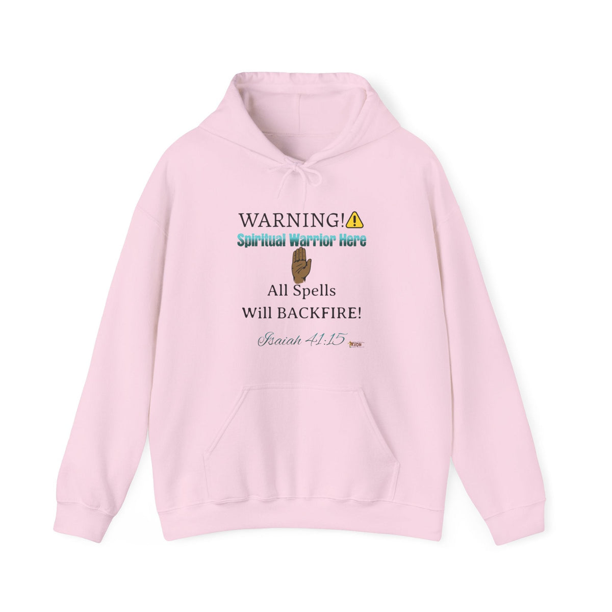 WARNING: Spiritual Warrior Here Unisex Heavy Blend™ Hoodie-KVOM