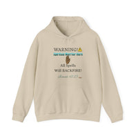 WARNING: Spiritual Warrior Here Unisex Heavy Blend™ Hoodie-KVOM