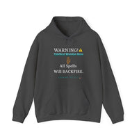 WARNING: Spiritual Warrior Here Unisex Hoodie-KVOM