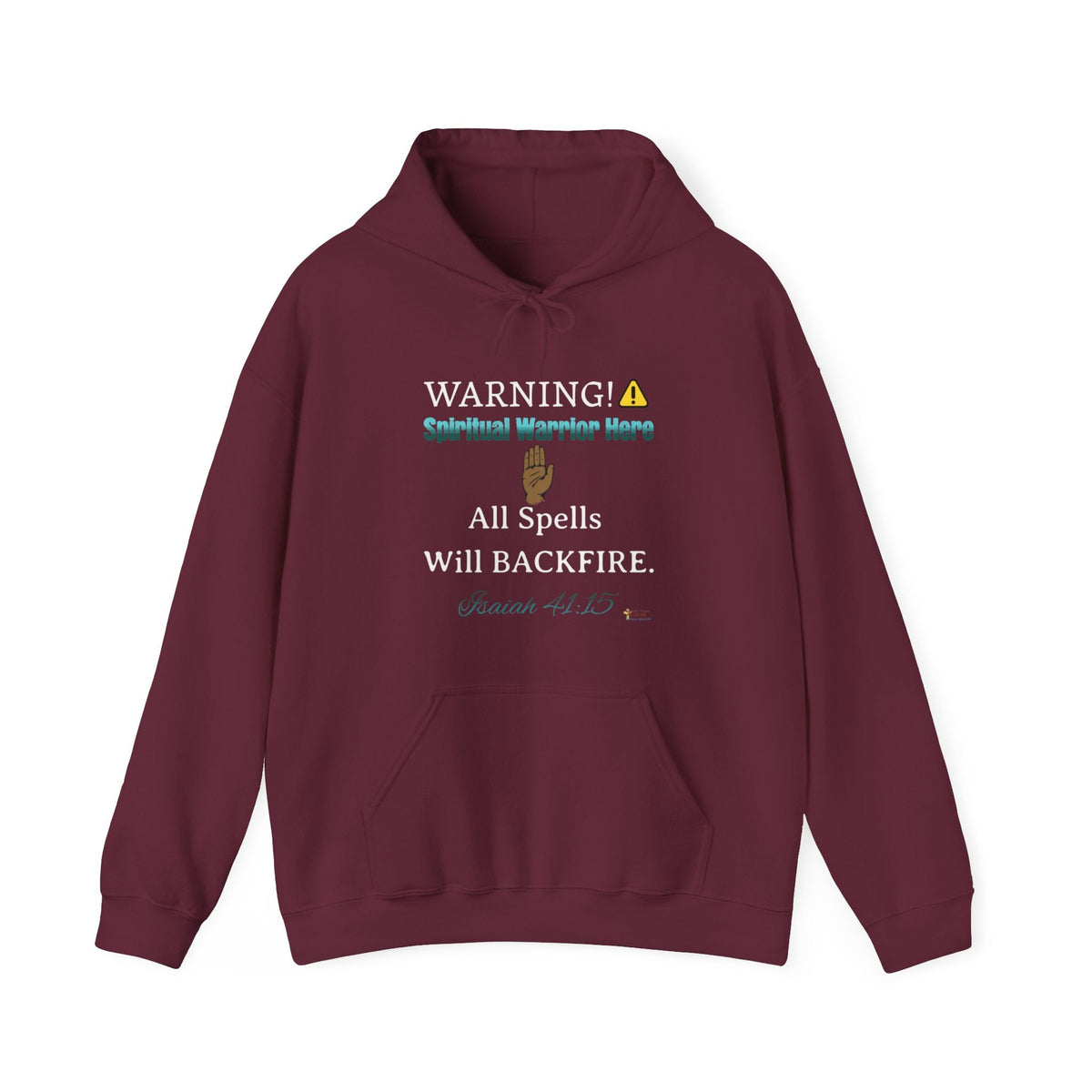 WARNING: Spiritual Warrior Here Unisex Hoodie-KVOM