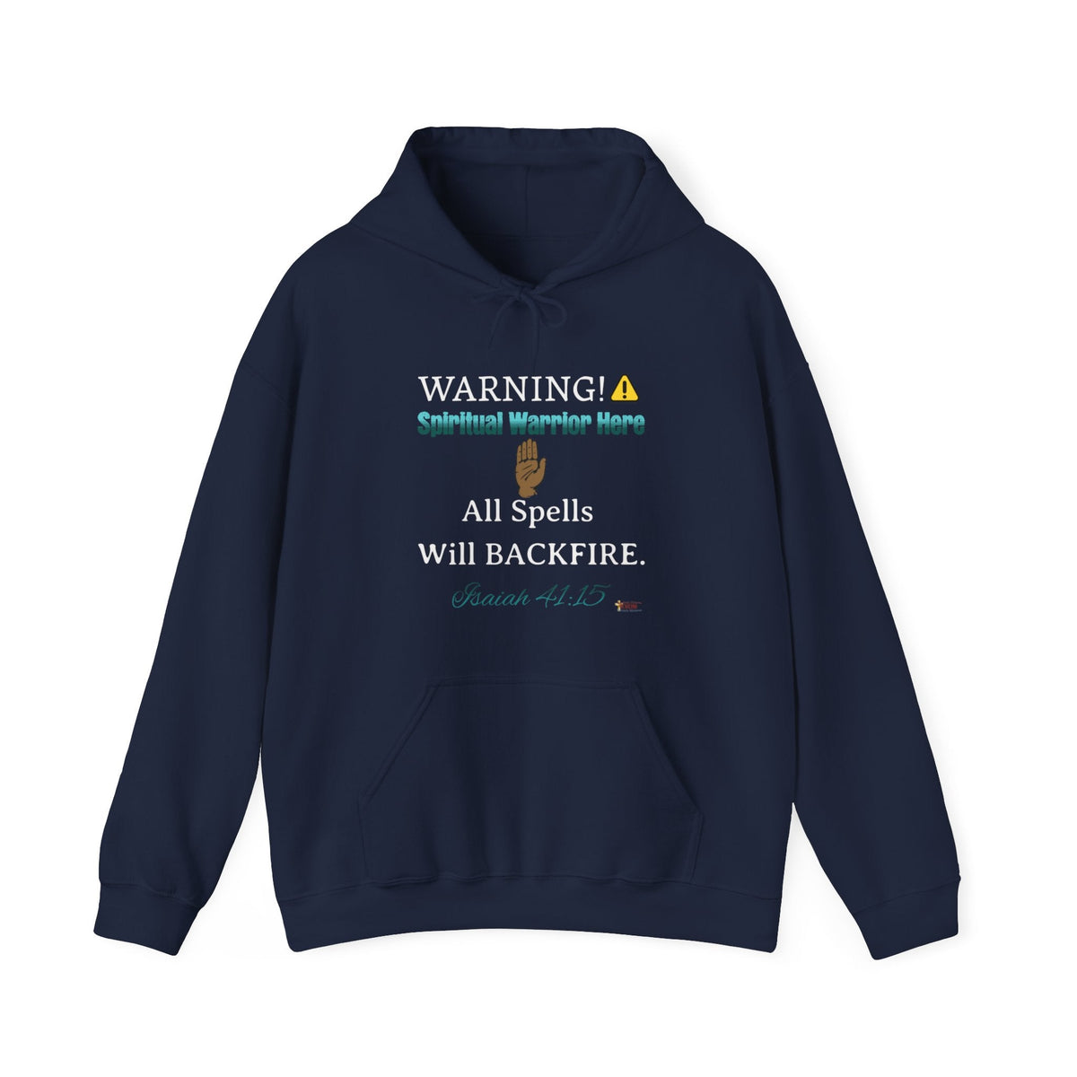 WARNING: Spiritual Warrior Here Unisex Hoodie-KVOM