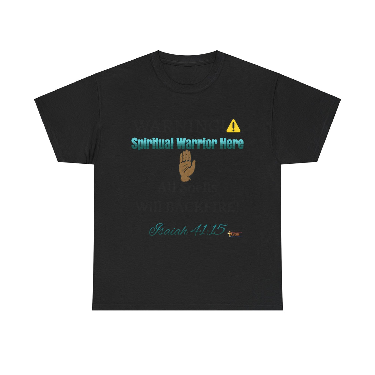 WARNING: Spiritual Warrior Here Unisex Relaxed Fit T-Shirt-KVOM