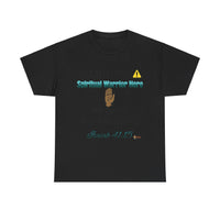 WARNING: Spiritual Warrior Here Unisex Relaxed Fit T-Shirt-KVOM