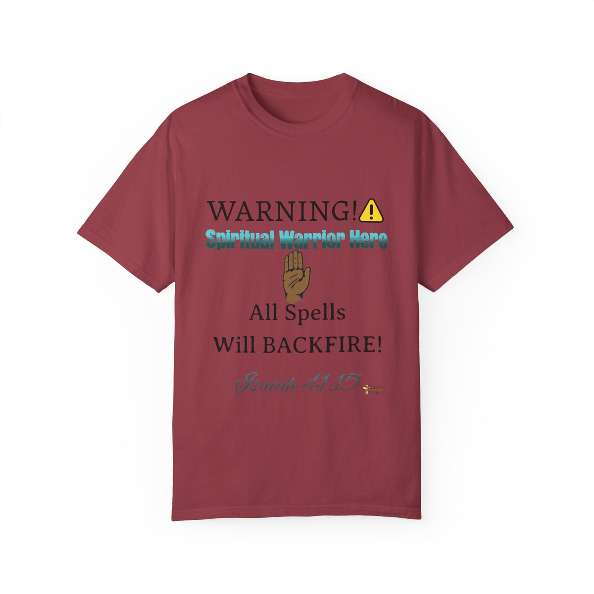 WARNING: Spiritual Warrior Here Unisex Relaxed Fit T-shirt-KVOM