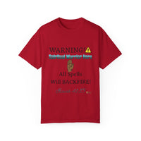 WARNING: Spiritual Warrior Here Unisex Relaxed Fit T-shirt-KVOM