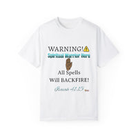 WARNING: Spiritual Warrior Here Unisex Relaxed Fit T-shirt-KVOM