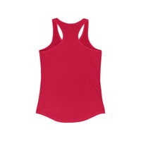 WARNING: Spiritual Warrior Here Women's Racerback Tank-KVOM