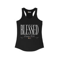 Women's BLESSED "Stretched" Series Racerback Tank-KVOM