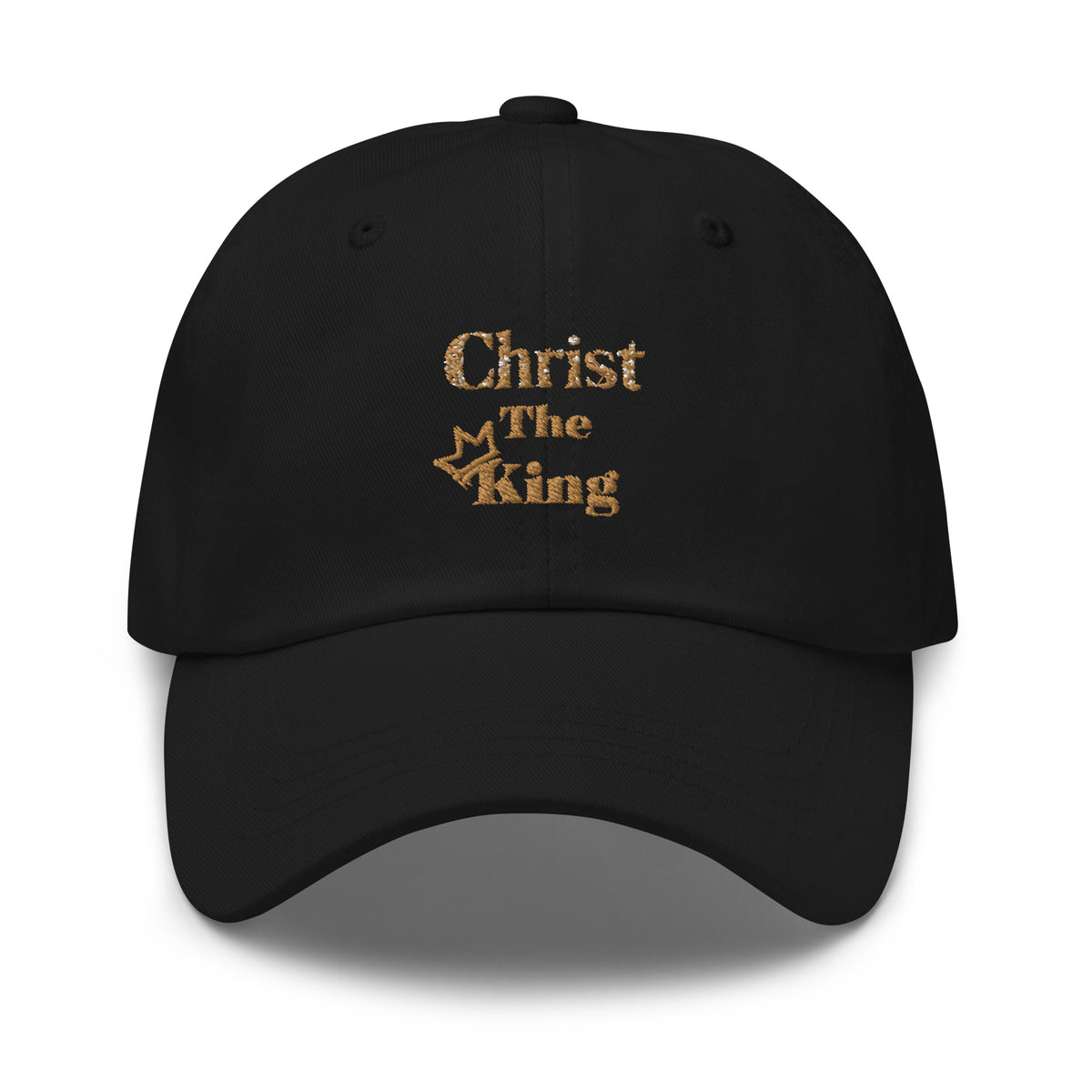 Christ the King Embroidered Hat, All Gold Emblem