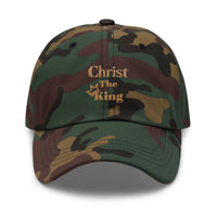 Christ the King Embroidered Hat, All Gold Emblem