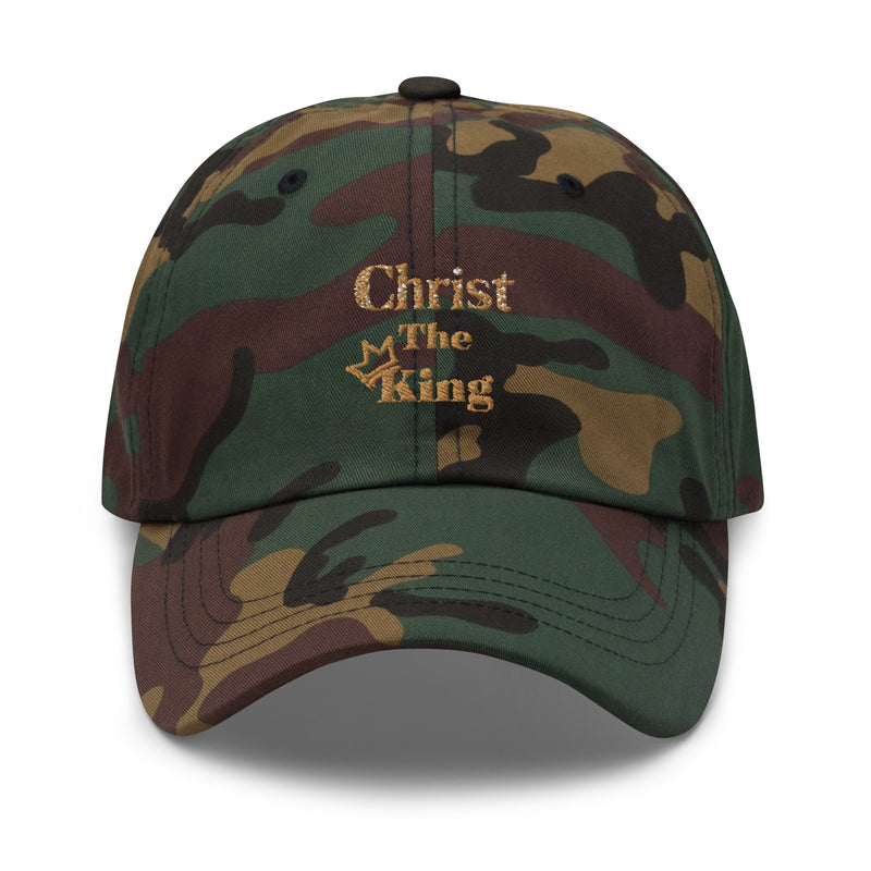 Christ the King Embroidered Hat, All Gold Emblem